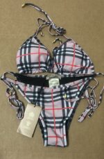 Burberry Check Print Bikini Set - Size Medium